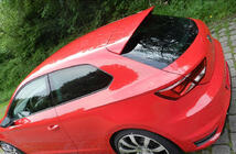 Seat Leon 2013–2020 Spoileris DPT V-1 (2 durvju, spīdīgi melns) foto 3