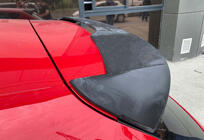 Seat Leon 2013–2020 Spoileris DPT V-5 (spīdīgi melns) foto 1