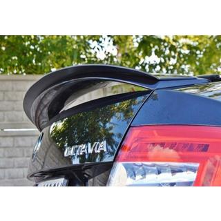 Spoileris DPT V-3 (spīdīgi melns) Skoda Octavia III A7 2013–2019 foto 2
