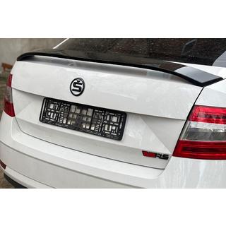 Spoileris DPT V-5 (spīdīgi melns) Skoda Octavia III A7 2013–2019 foto 1