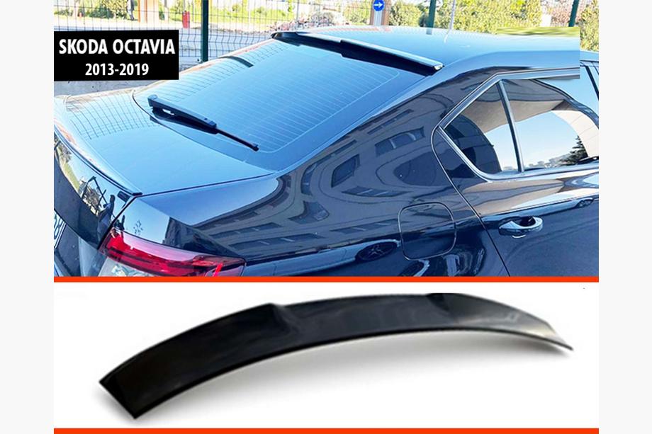 Skoda Octavia III A7 2013–2019 DPT uzlika (spīdīgi melna) Foto 3