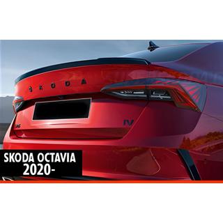 Spoileris DPT V-1 (spīdīgi melns) Skoda Octavia IV A8 2020– foto 1