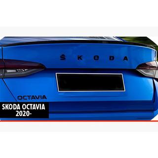 Spoileris DPT V-2 (melns spīdīgs) Skoda Octavia IV A8 2020– foto 1