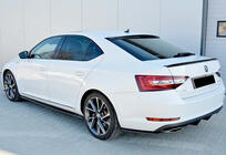 Skoda Superb 2015–2024 DPT V-1 spoileris (2015-2019, melns spīdīgs) foto 4