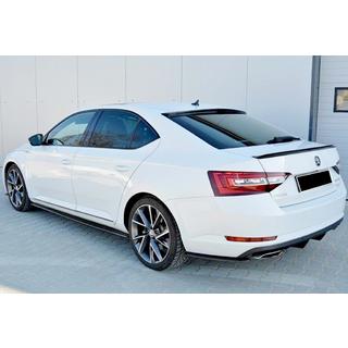 DPT V-1 spoileris (2015-2019, melns spīdīgs) Skoda Superb 2015–2024 foto 4