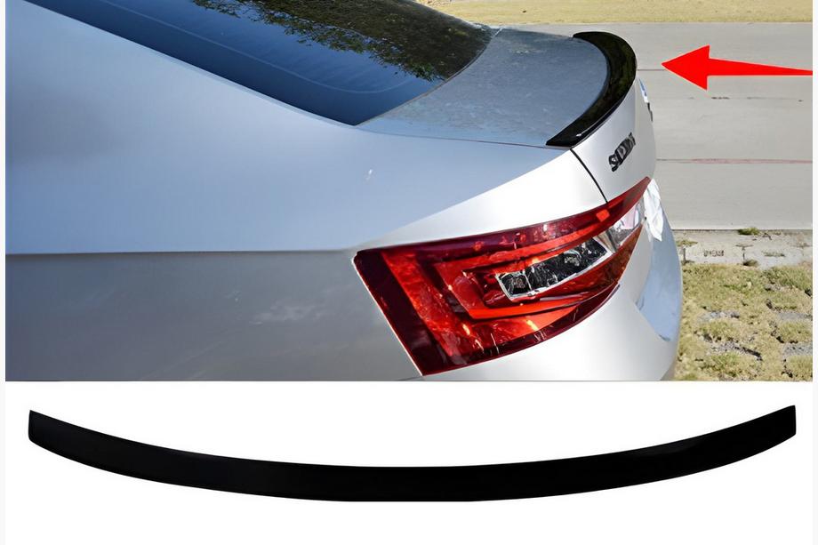 Skoda Superb 2015–2024 Spoileris DPT V-1 (2019-2024, spīdīgi melns) Image