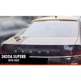 DPT V-2 aizmugurējais spoileris (2019-2024, melns spīdīgs) Skoda Superb 2015–2024 foto 1