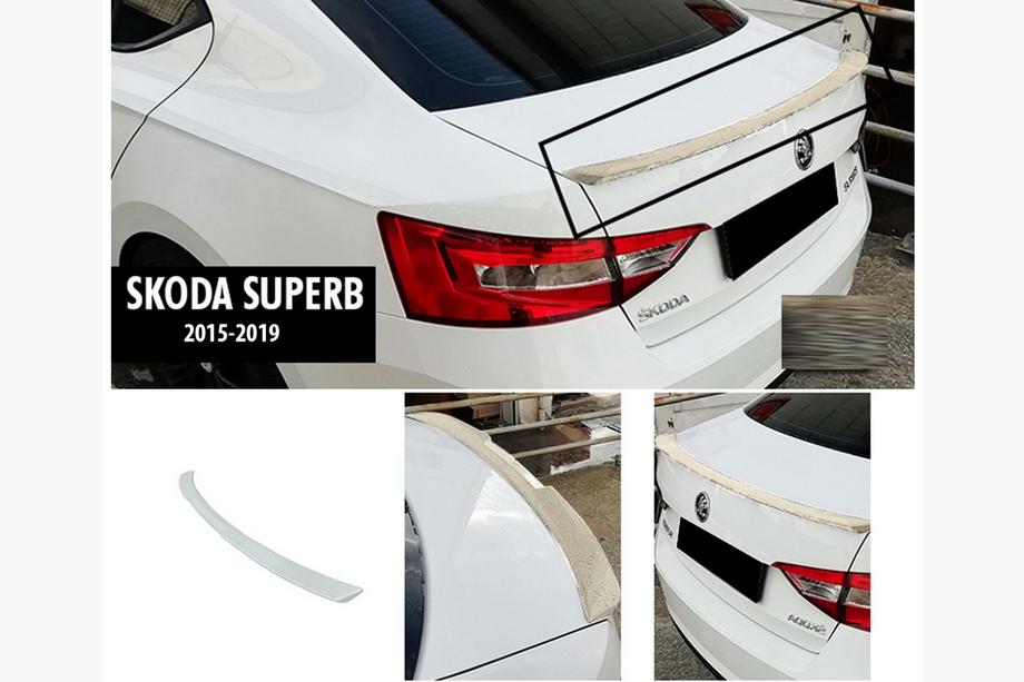 Skoda Superb 2015–2024 Spoileris DPT V-2 (2015-2019, krāsošanai) Image