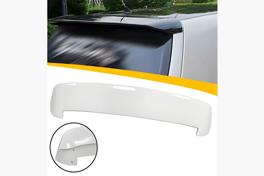 Volkswagen Golf 4 1997–2006 DPT V-1 spoileris (HB, melns spīdīgs) Foto 2