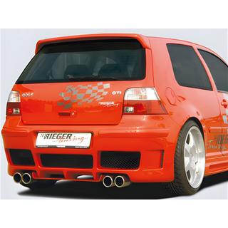 DPT V-2 spoileris (HB, spīdīgi melns) Volkswagen Golf 4 1997–2006