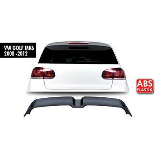 Spoileris DPT V-3 (HB, melns spīdīgs) Volkswagen Golf 6 2008–2014 foto 1