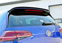 Volkswagen Golf 7/E-Golf 2012–2020 DPT V-9 spoileris (GTI / R HB, spīdīgi melns) foto 1