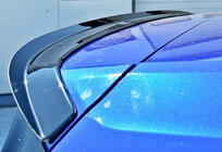 Volkswagen Golf 7/E-Golf 2012–2020 DPT V-9 spoileris (GTI / R HB, spīdīgi melns) foto 2