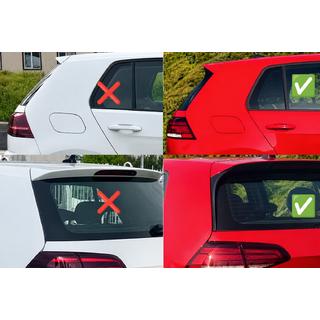 DPT V-9 spoileris (GTI / R HB, spīdīgi melns) Volkswagen Golf 7/E-Golf 2012–2020 foto 4