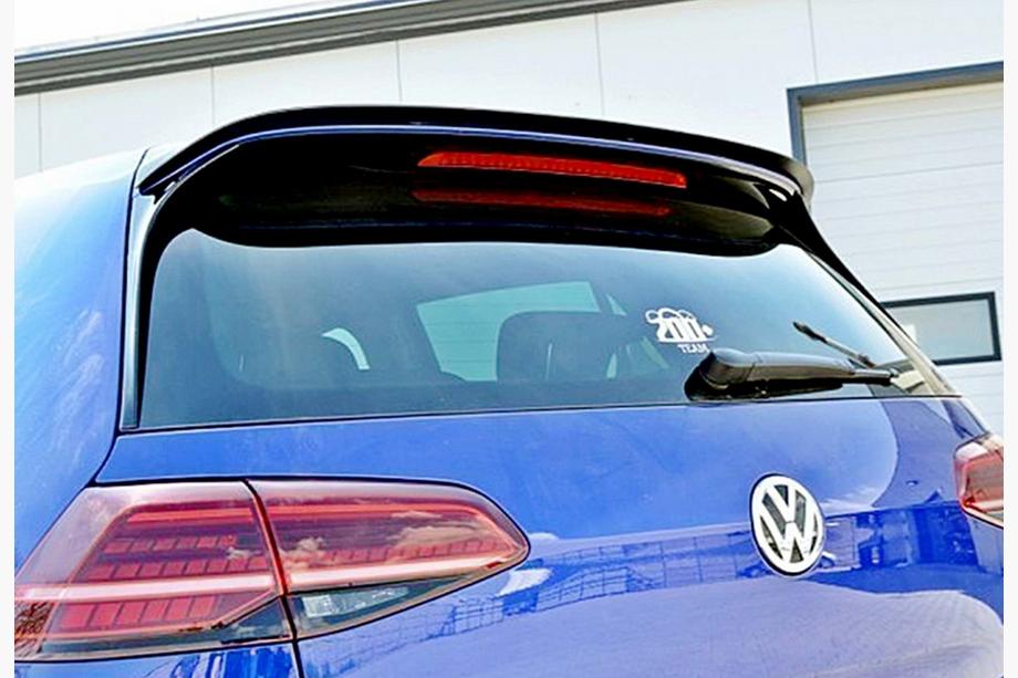 Volkswagen Golf 7/E-Golf 2012–2020 DPT V-9 spoileris (GTI / R HB, spīdīgi melns) Image