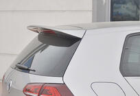 Volkswagen Golf 7/E-Golf 2012–2020 Spoileris DPT V-11 (Base HB, melns spīdīgs) foto 5