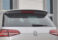 Volkswagen Golf 7/E-Golf 2012–2020 Spoileris DPT V-11 (Base HB, melns spīdīgs) foto 7