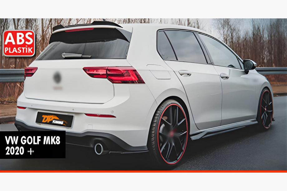 Volkswagen Golf 8 2019– Spoileris DPT V-3 (HB, melns spīdīgs) Image