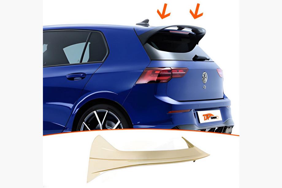Volkswagen Golf 8 2019– Spoileris DPT V-5 (HB, krāsošanai) Foto 2