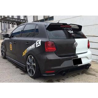 Spoileris DPT V-3 (HB, melns spīdīgs) Volkswagen Polo 2010–2017 foto 3