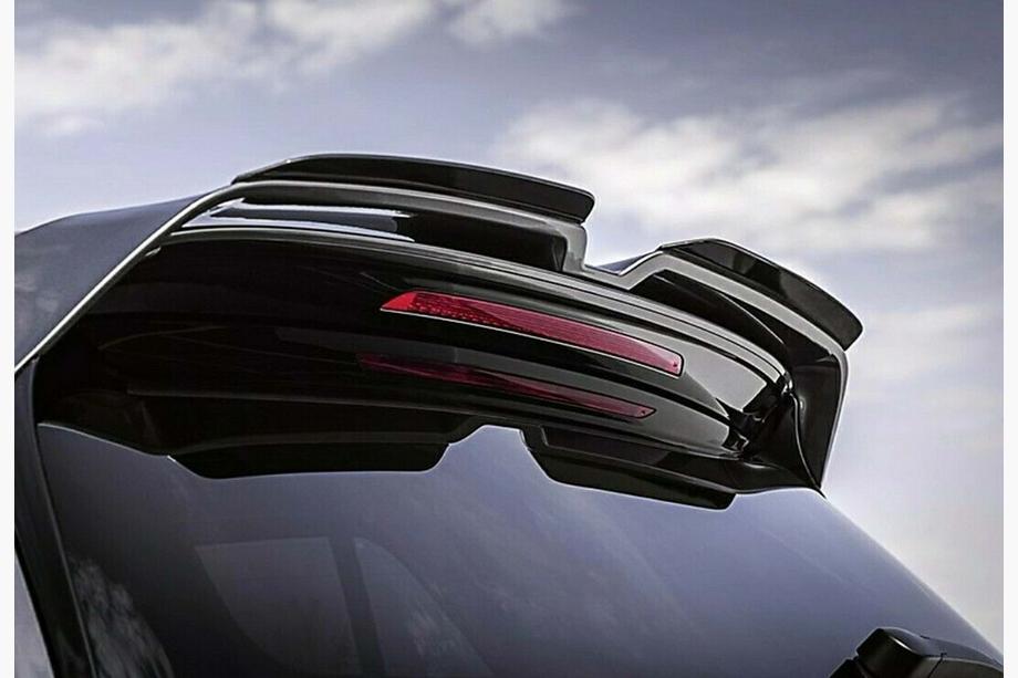 Volkswagen Polo 2010–2017 DPT V-4 spoileris (HB, melns spīdīgs) Image