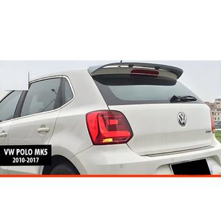 Spoileris DPT V-5 (HB, spīdīgi melns) Volkswagen Polo 2010–2017