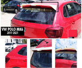 Volkswagen Polo 2017– Spoileris DPT V-4 (2017-2021, HB, spīdīgi melns) foto 1