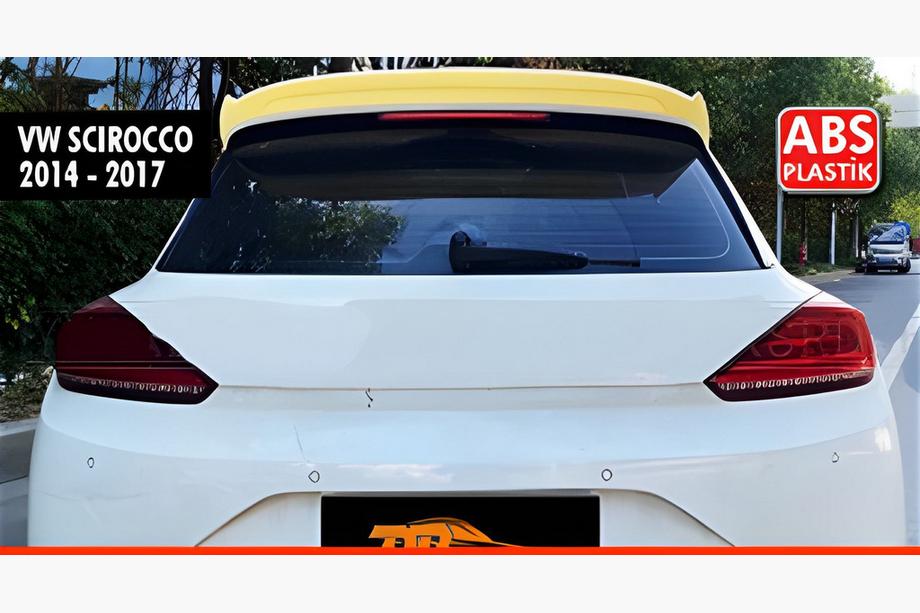 Volkswagen Scirocco 2008–2017 DPT V-2 spoileris (2014-2017, melns spīdīgs) Image