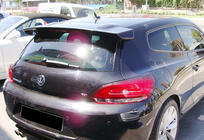 Volkswagen Scirocco 2008–2017 Spoileris DPT V-3 (2008-2013, melns spīdīgs) foto 1