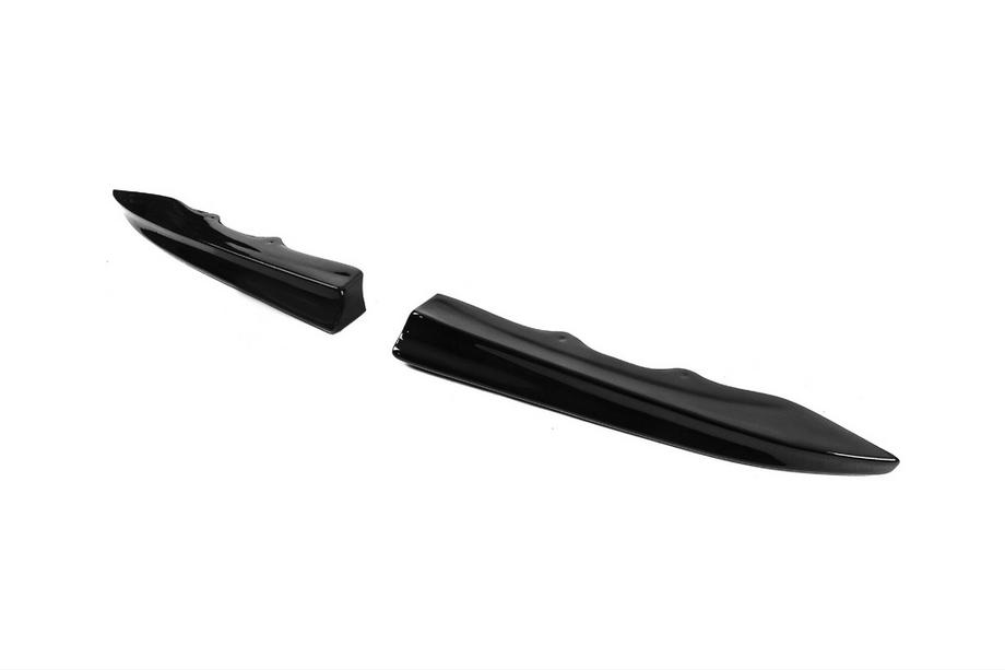 BMW 3. sērija F30/F31 2012–2019 Aizmugurējās FLAP uzlikas DPT (spīdīgi melns) Foto 2