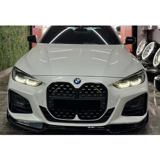 Priekšējais lip spoileris DPT V-2 (G22/G23, melns spīdīgs) BMW 4. sērija G22/23/26 2020– foto 3