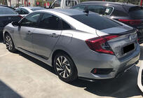 Honda Civic Sedans X 2016–2021 Aizmugurējās FLAP uzlikas DPT (spīdīgi melns) foto 2