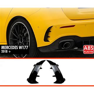 DPT aizmugurējā spoilera uzlikas (spīdīgi melnas) Mercedes A-class W177 2018–