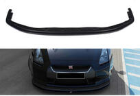 Nissan GT-R 2008–2025 DPT priekšējā bampera lip spoilers (spīdīgi melns) foto 1