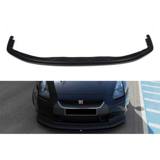 DPT priekšējā bampera lip spoilers (spīdīgi melns) Nissan GT-R 2008–2025 foto 1