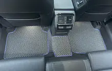 Skoda Superb 2015–2024 EVA auto salona paklāji (bez papēža uzlikas, melni) foto 6