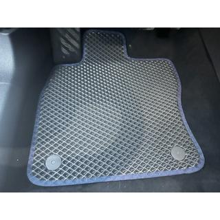 EVA auto salona paklāji (bez papēža uzlikas, melni) foto 1