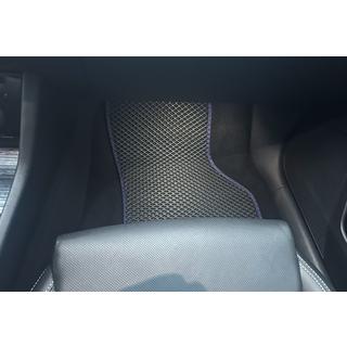 EVA auto salona paklāji (bez papēža uzlikas, melni) foto 2