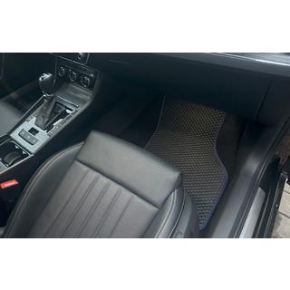 EVA auto salona paklāji (bez papēža uzlikas, melni) foto 4