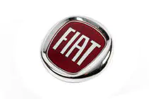 Fiat Emblēma (sarkana, ar tapu) foto 2