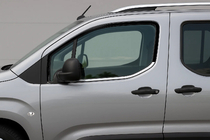 Opel Combo 2019– Logu apmales Omsa Line (2 gab., nerūsējošais tērauds) foto 2