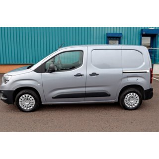 Nerūsējošā tērauda līstes bīdāmajām durvīm (2 gab.) Toyota Proace City 2016– foto 4