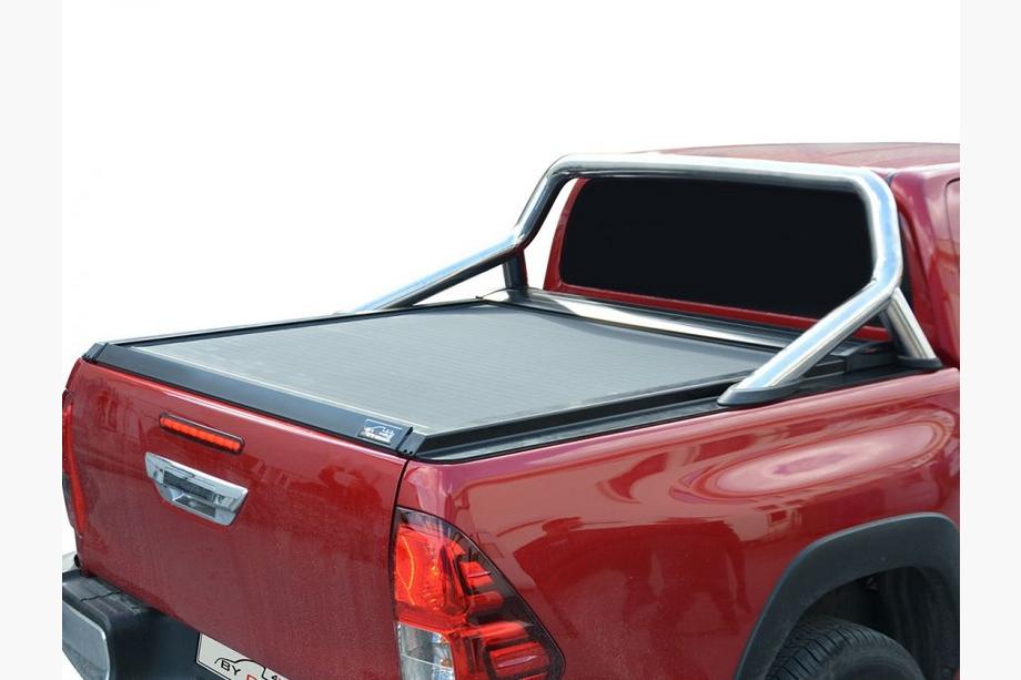 Toyota Hilux 2015– Omback kravas kastes rullējamais pārsegs (Extra Cab) Image