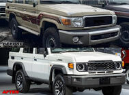 Toyota Land Cruiser 70 1984– 2024. gada feislifta komplekts foto 1