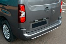 Opel Combo 2019– Hromēta aizmugurējā bampera aizsarguzlika Omsa Line foto 8