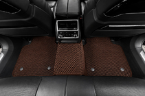 BMW 7. sērija G11/G12 2015–2022 EVA salona paklāji (G12, brūni) foto 3