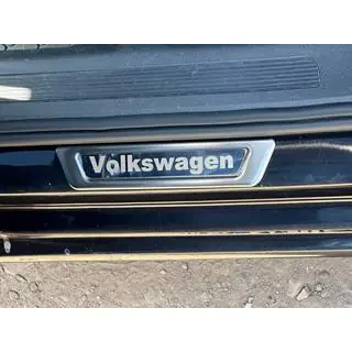 Universālas sliekšņu uzlikas Volkswagen V-1 (4 gab., nerūsējošais tērauds) foto 3