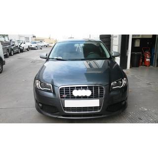 Priekšējā reste S-style (2008-2012, pelēka ar hromu) Audi A3 2003–2012 foto 3