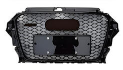 Audi A3 2012–2020 RS stila priekšējā reste (2012-2016, melna) foto 7