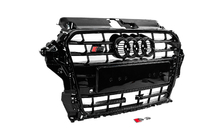 Audi A3 2012–2020 Priekšējā reste S-style (2012-2016, melna) foto 3